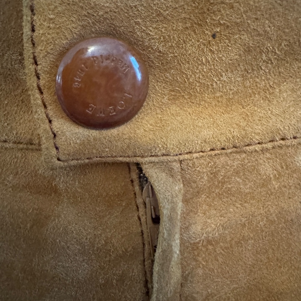 Vintage Loewe Suede Skirt 38 - Picture 6 of 10